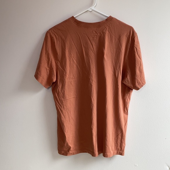 Tan/Orange Nike Logo Tee Size Large - Picture 2 of 2